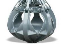 Hydr. clamshell buckets Idrobenne PFV 6/650