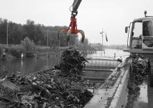 Hydr. clamshell buckets Rotar RPG 4-600