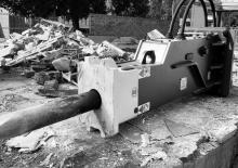 Hydraulic Breakers Hydra Ram EX-24B