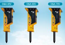 Hydraulic Breakers D & A 40 V