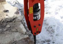 Hydraulic Breakers Sandvik BR 333