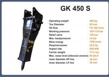 Hydraulic Breakers Italdem GK 450 S