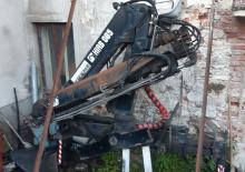 Hydraulic loading cranes Hiab 085-1