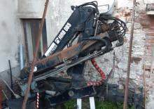 Hydraulic loading cranes Hiab 085-3