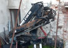 Hydraulic loading cranes Hiab 085 E-1