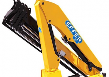 Hydraulic loading cranes Effer 105 3S