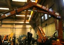Hydraulic loading cranes HMF 1052 K 2