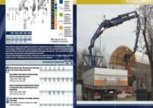 Hydraulic loading cranes PM 10523 SP J 252