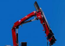 Hydraulic loading cranes HMF 1100-KS1