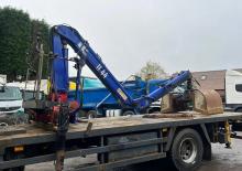 Hydraulic loading cranes HMF 1144 K 1 TS