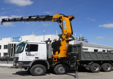Hydraulic loading cranes Effer 1155 6S