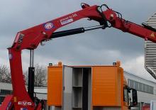 Hydraulic loading cranes HMF 1210-K1 