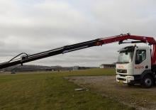 Hydraulic loading cranes HMF 1220-K3