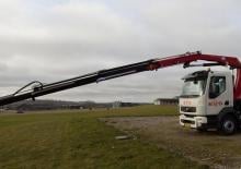 Hydraulic loading cranes HMF 1220 T 2