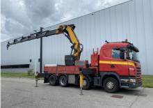 Hydraulic loading cranes Effer 1250 8S