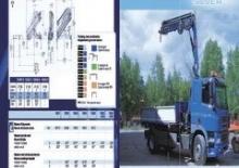 Hydraulic loading cranes PM 12525