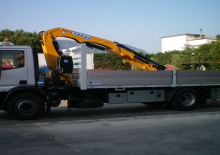 Hydraulic loading cranes Effer 130 3S