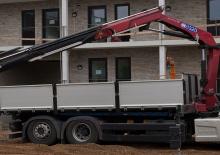 Hydraulic loading cranes HMF 1320 K 1