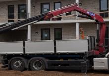Hydraulic loading cranes HMF 1320 K 2