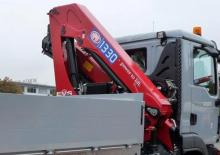 Hydraulic loading cranes HMF 1330-KS1
