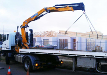 Hydraulic loading cranes Effer 135 2S