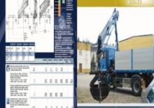 Hydraulic loading cranes PM 13521 SP LC