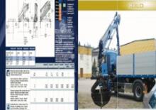 Hydraulic loading cranes PM 13522 SP LC