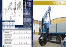 Hydraulic loading cranes PM 13525 SP LC