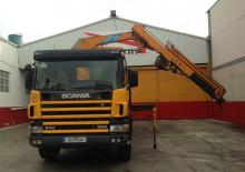 Hydraulic loading cranes Effer 14.000 4S