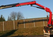 Hydraulic loading cranes HMF 1410-K1 