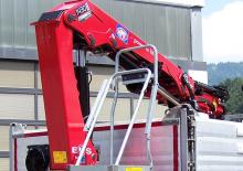 Hydraulic loading cranes HMF 1430-L1 
