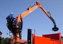 Hydraulic loading cranes Guerra 160 N 1