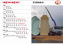 Hydraulic loading cranes PM 16021