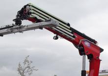 Hydraulic loading cranes HMF 1630-T4-RCS