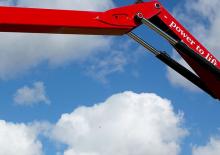 Hydraulic loading cranes HMF 1643-Z2-MC