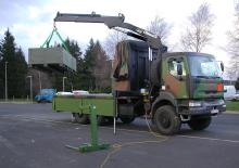Hydraulic loading cranes Cormach 16600 E1