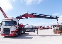 Hydraulic loading cranes Effer 1750 6S