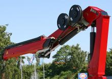 Hydraulic loading cranes HMF 1810-K8