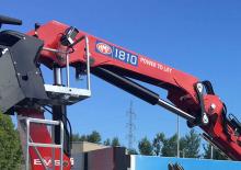 Hydraulic loading cranes HMF 1810-K4