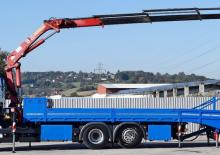 Hydraulic loading cranes HMF 1823 K 4