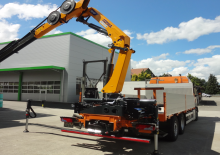 Hydraulic loading cranes COPMA 2000 188.4 J4