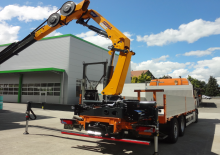 Hydraulic loading cranes COPMA 2000 188.5 J2