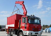 Hydraulic loading cranes Cormach 19500 E3 A.S.C