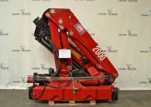 Hydraulic loading cranes HMF 2000 K 2