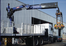 Hydraulic loading cranes PM 20021