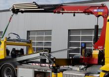 Hydraulic loading cranes HMF 2030-K7 