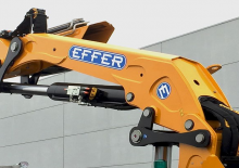 Hydraulic loading cranes Effer 205 C3S