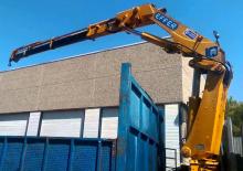 Hydraulic loading cranes Effer 210 2S