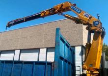 Hydraulic loading cranes Effer 210 3S