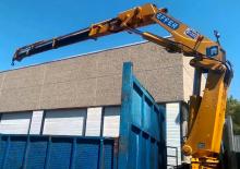Hydraulic loading cranes Effer 210 4S